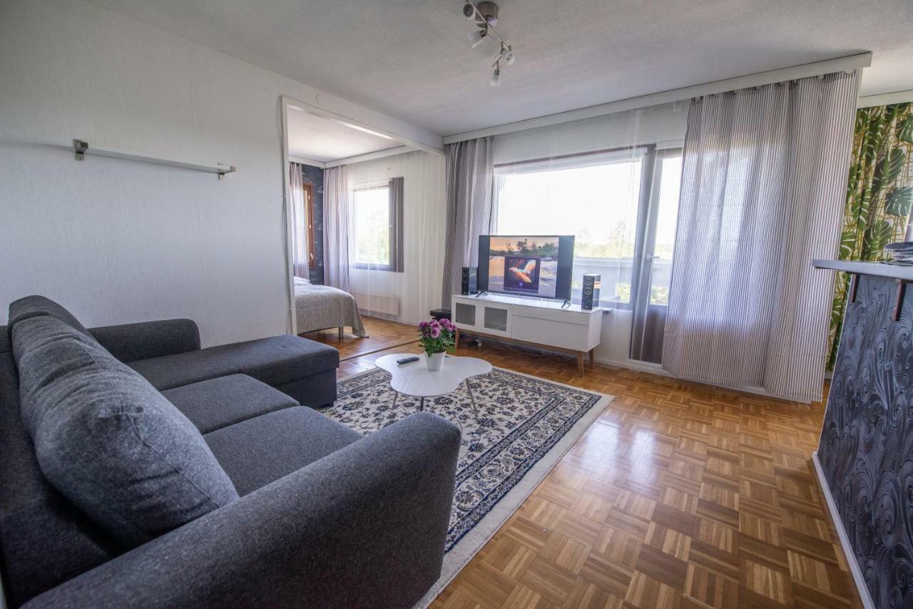 Mikkeli Citycenter apartment with sauna Bagian luar foto